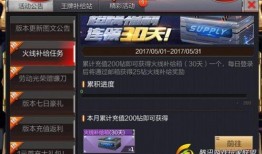 枪战王者活动爆料最新,热血战场，激情对决！